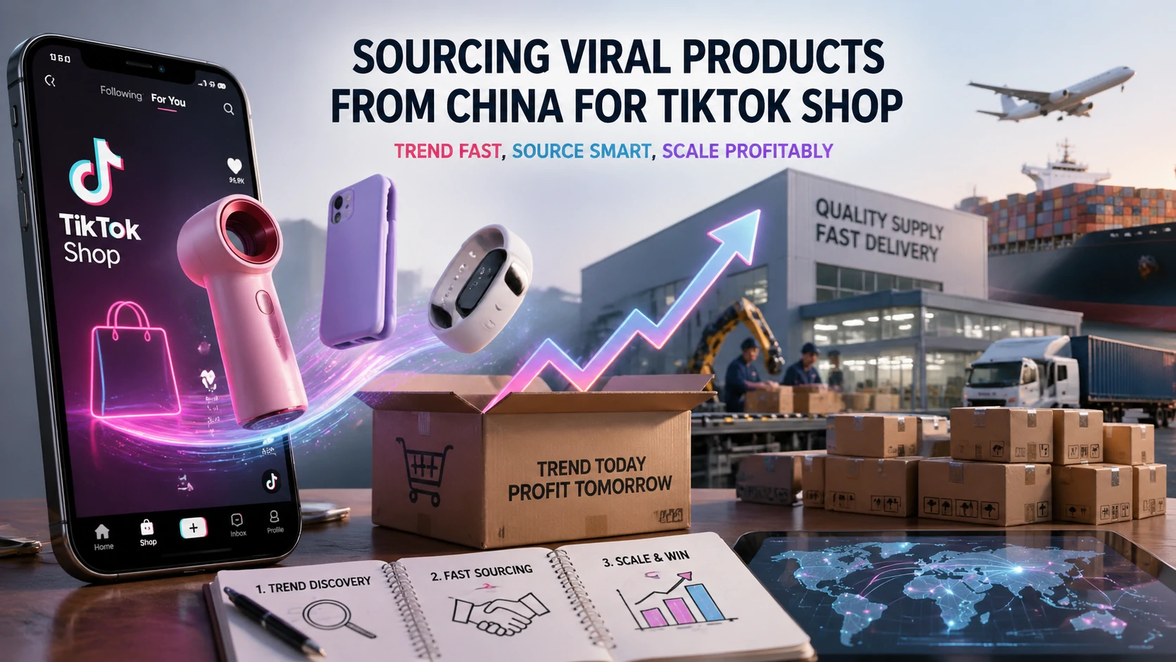 Le guide ultime 2026 pour l'approvisionnement en produits viraux pour la boutique TikTok en provenance de Chine