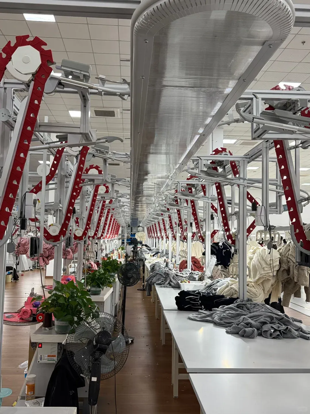 Les trois types d'échantillons de produits d'usine